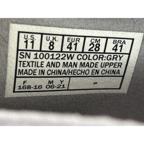 Skechers Womens 11 Wide Fit Slip On Air Cooled Memory Foam Shoes Rhinestones - Picture 8 of 10